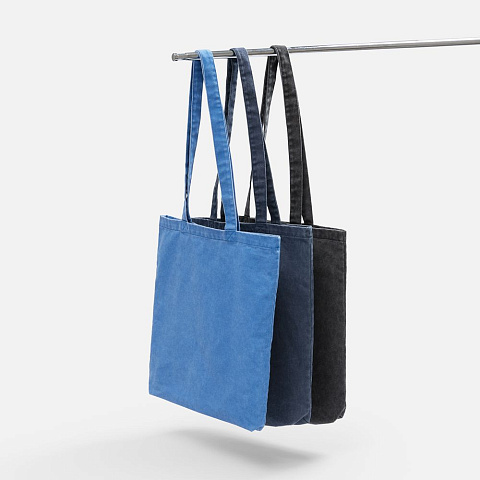 Сумка для покупок Berwi, темно-синяя - рис 5.