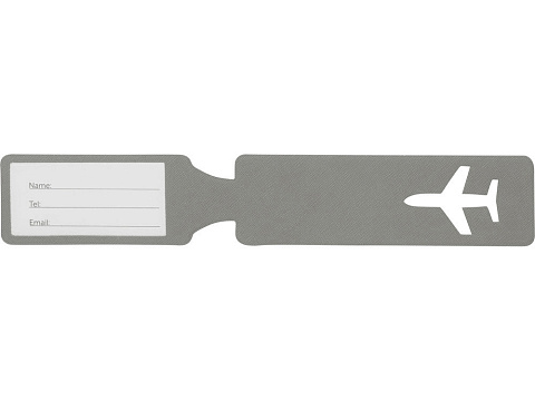 Багажная бирка Favor, серый - рис 5.