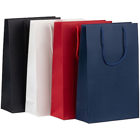 Пакет бумажный Porta S, вертикальный, белый - рис 4.