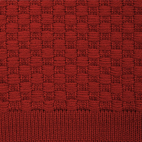 Плед Sheerness, коричневый (терракота) - рис 5.