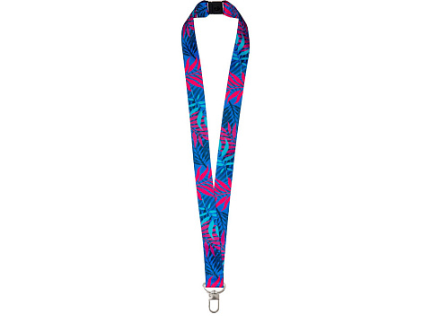 Ланъярд 2,5 см под сублимацию с трендовым карабином и замком обрыва - рис 3.