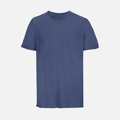 Футболка унисекс Legend, синяя (джинс) - рис 2.