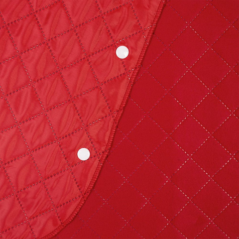Плед-пончо для пикника SnapCoat, красный - рис 6.