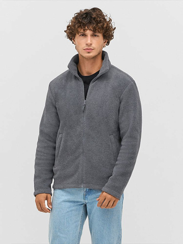 Куртка флисовая унисекс Nitro, белая - рис 5.