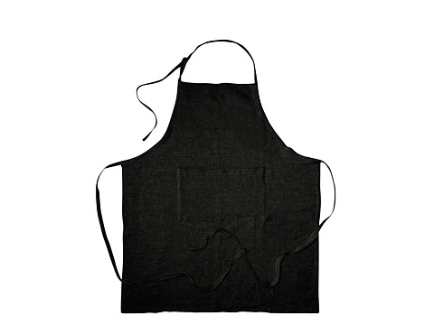 Originalhome фартук из переработанных материалов - сплошной черный - рис 2.