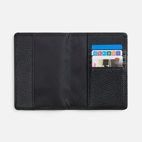 Обложка для паспорта Unison, черная - рис 6.