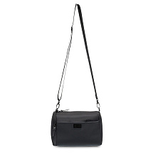 Сумка через плечо TORBER НОВА, черный, нейлон/полиэстер, 25 х 17 х 9,5 см