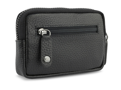 Ключница BUGATTI ЭЛЬЗА | ELSA, с защитой данных RFID, чёрная, воловья кожа/полиэстер, 11х2х7 см - рис 7.