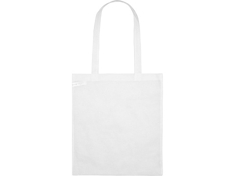 Сумка Zefir нетканая, белый - рис 3.