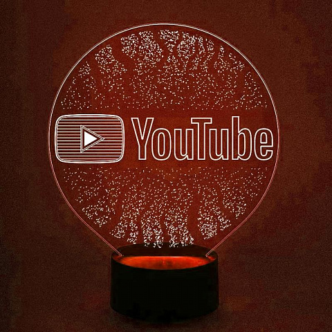Светильник YouTube