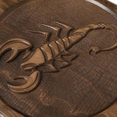 Резные нарды Скорпион - рис 4.