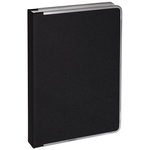 Ежедневник Frame Metal, недатированный, черный - рис 3.
