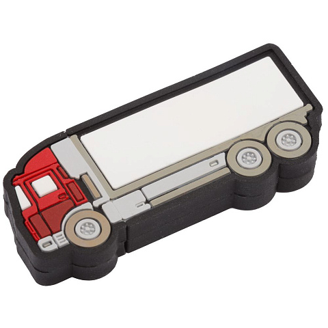 Флешка «Грузовик», красная, 16 Гб - рис 3.