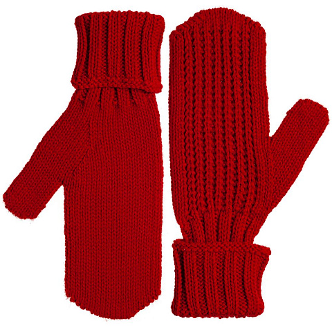 Варежки Nordkyn, глубокий красный - рис 3.