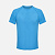 Футболка спортивная унисекс Vortex, ярко-бирюзовая - миниатюра - рис 2.