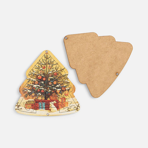 Пазл фигурный «Елочка» - рис 6.