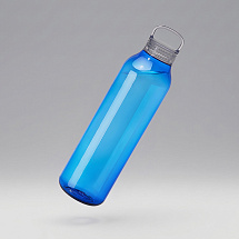 Бутылка для воды Холв, 900 мл, синий/прозрачный