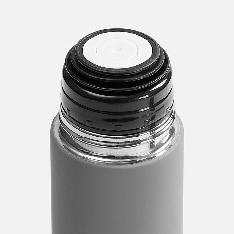 Термос Skydive ver. 2, серый - рис 4.