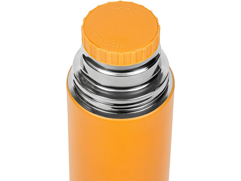 Термос Relaxika 101 (1 литр), желтый (без лого) - рис 4.