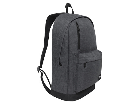 Рюкзак TORBER ГРАФФИТИ, серый, полиэстер меланж, 46 х 29 x 18 см - рис 2.