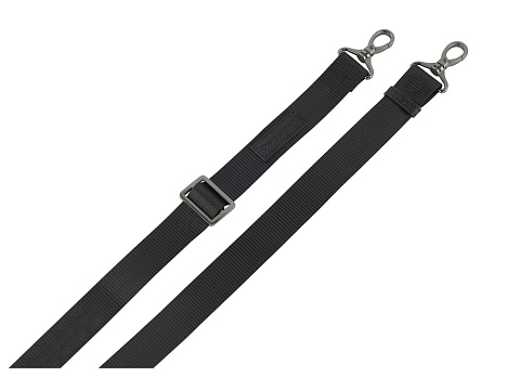 Сумка через плечо женская BUGATTI ЭЛЬЗА | ELSA, чёрная, воловья кожа/полиэстер, 25х8,5х20 см - рис 9.