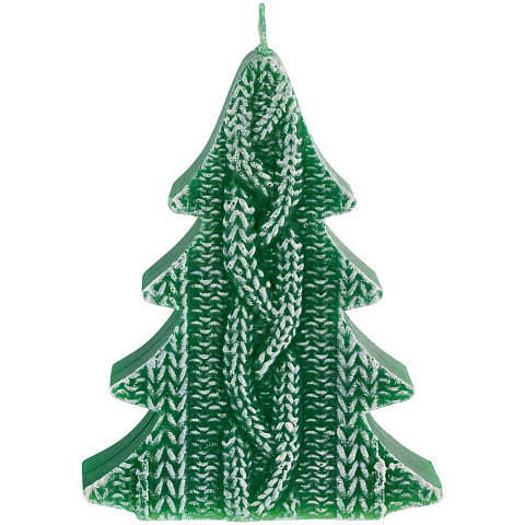 Свеча Kniteam, елка, зеленая - рис 2.