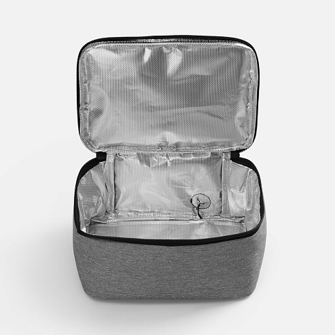Изотермическая сумка с функцией подогрева Oneworld, серая - рис 5.