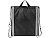 Рюкзак-мешок Savy со светоотражающими полосами по бокам, черный - миниатюра - рис 4.