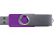 Флеш-карта USB 2.0 8 ГБ Флэш С1, фиолетовый - миниатюра - рис 4.