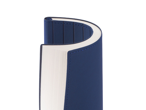 Блокнот А5 Bradbury, гибкая обложка, 80 листов 80 гр/м2 FSC бумага, темно-синий - рис 7.