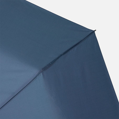 Зонт складной Classic, темно-синий с темной ручкой - рис 6.