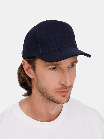 Бейсболка Classic 2.0, темно-синяя - рис 9.