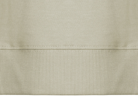 Свитшот оверсайз с рукавом реглан Belgrade, унисекс, оливковый - рис 4.