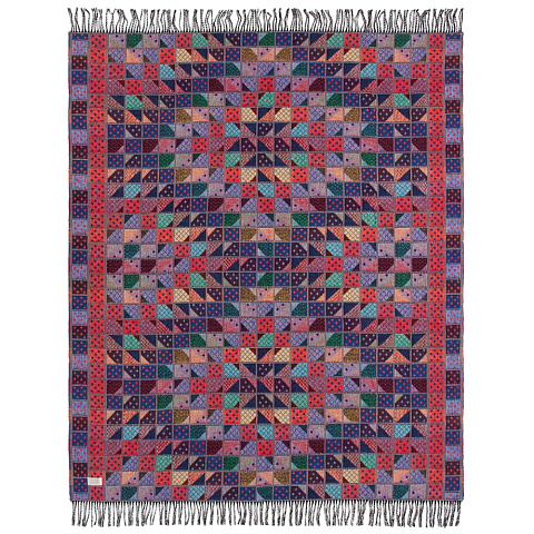 Плед Illinois, бордовый - рис 6.