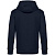 Толстовка с капюшоном унисекс King, темно-синяя - миниатюра - рис 3.