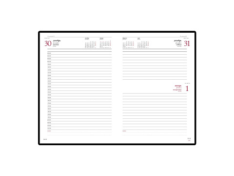 Ежедневник А5 датированный Leader 2026, синий - рис 2.