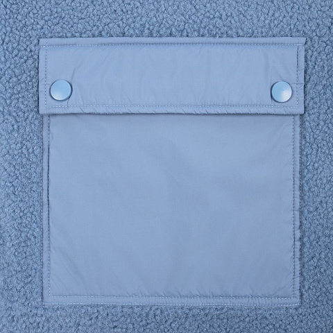 Куртка унисекс Oblako, голубая - рис 8.