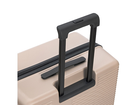 Чемодан TORBER ЭЛЬТОН, песочный, ABS-пластик, 38 х 24 х 54 см, 35 л - рис 5.