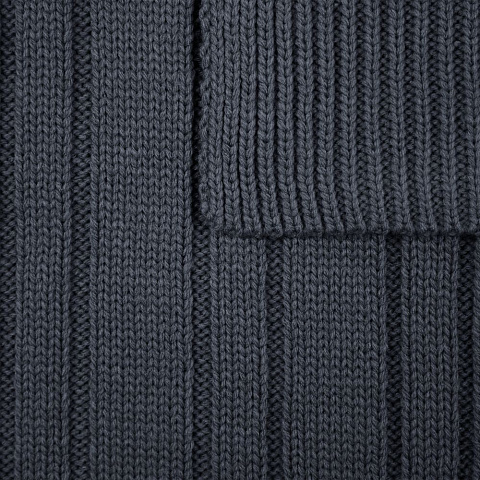 Шарф Knit Beat, темно-серый - рис 4.