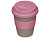 Стакан с силиконовой крышкой Cafe, dust pink - миниатюра