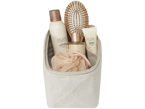 Органайзер для туалетных принадлежностей из переработанного материала Pack 500 г/м² Aware™ - Oatmeal - рис 3.