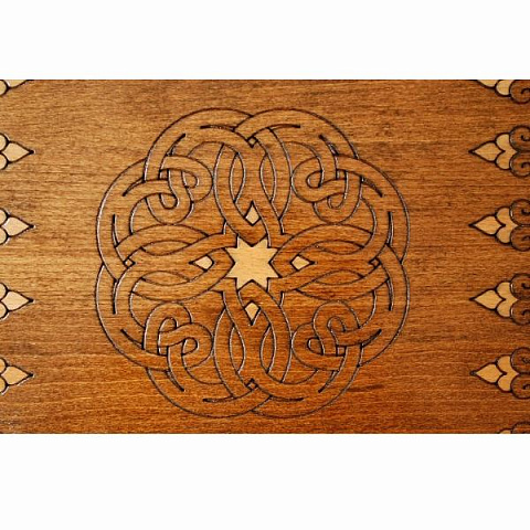 Резные нарды ручной работы Герб РФ - рис 11.