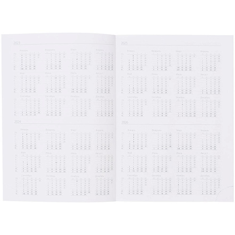 Ежедневник Favor Metal, недатированный, красный - рис 5.