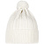 Шапка Knit Beat, белая (молочная) - миниатюра - рис 3.