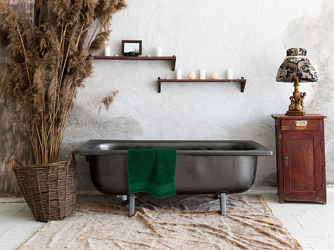 Полотенце Molan, среднее, темно-зеленый - рис 6.