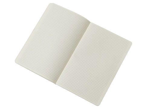 Блокнот в гибкой обложке A5 Виспи 2.0 в клетку, красный - рис 4.