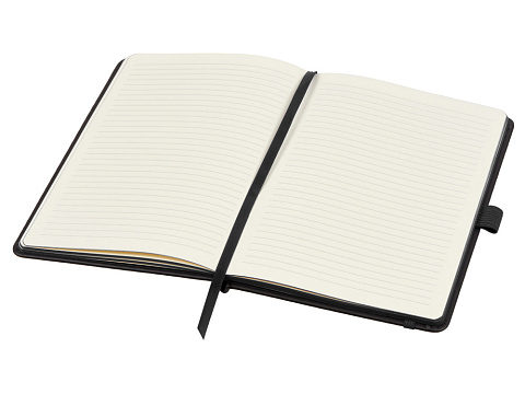 Блокнот ColorNote Black, твердая обложка A5, 80 листов, черный - рис 2.