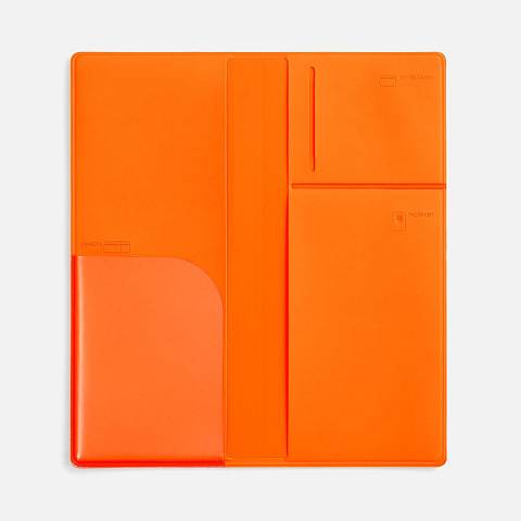 Дорожный органайзер Dorset, оранжевый - рис 3.