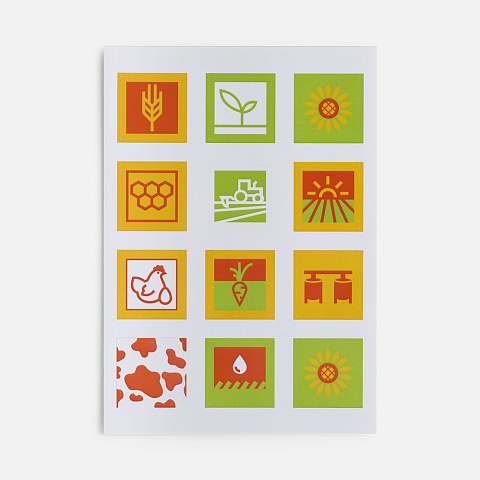 Стикерпак бумажный Industry, сельское хозяйство - рис 2.