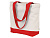 Сумка для шоппинга Cotton из переработанного хлопка 280 г, красный - миниатюра
